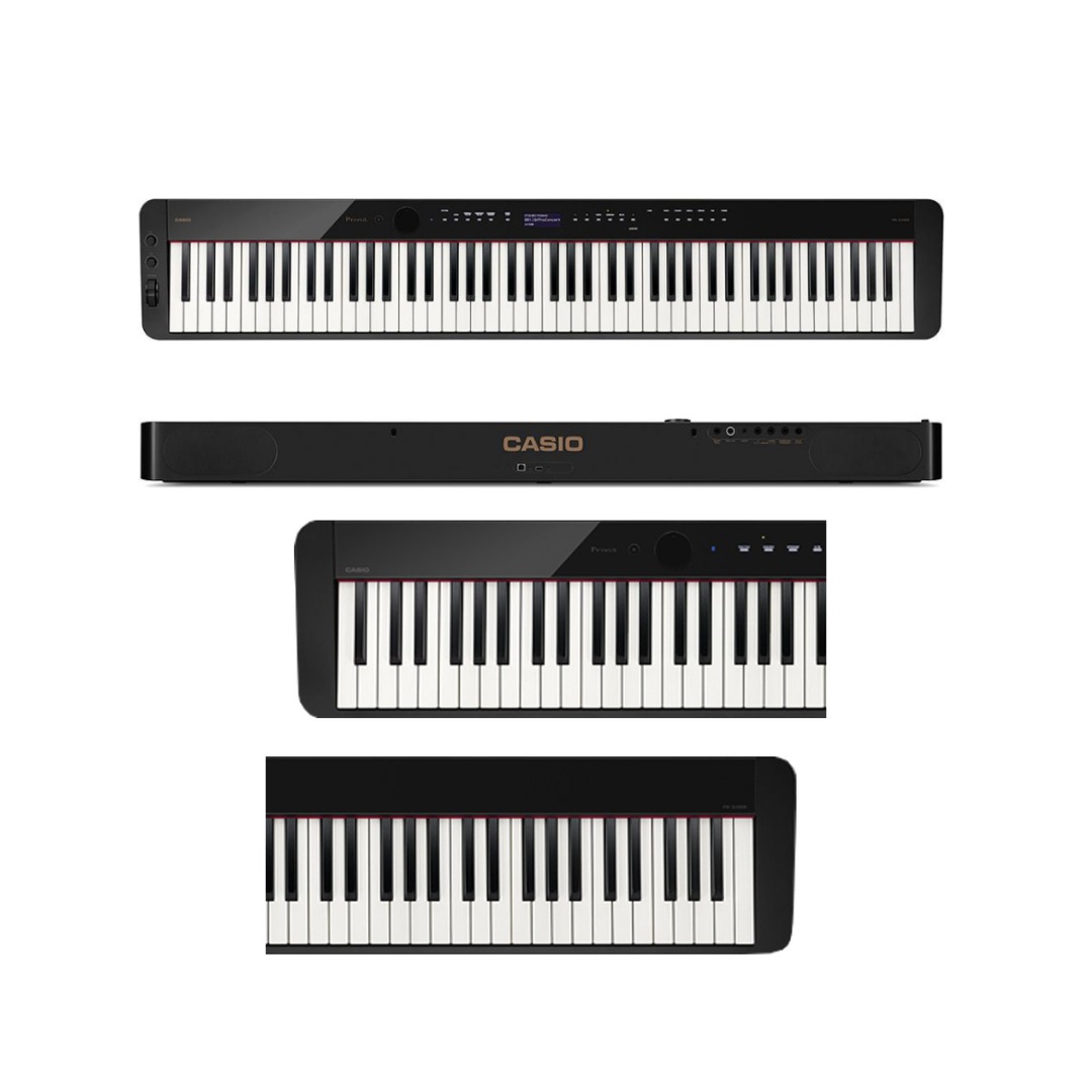 PIANO CASIO DIGITAL PRIVIA PRETO PXS3100BK - Imagem 3