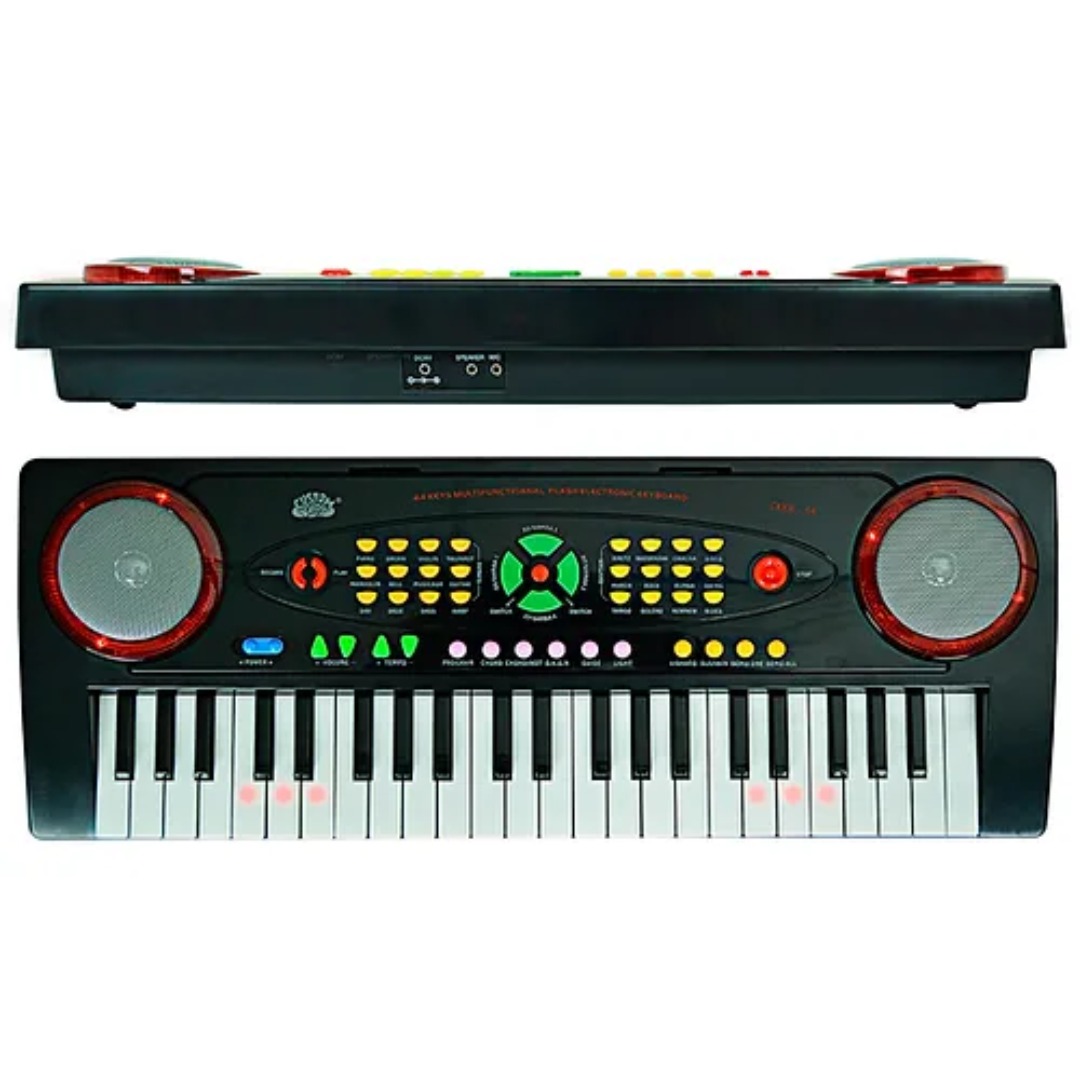 Teclado musical Infantil c/ microfone Mini 44 Teclas Profissional Turbinho  - Teclado Infantil - Magazine Luiza