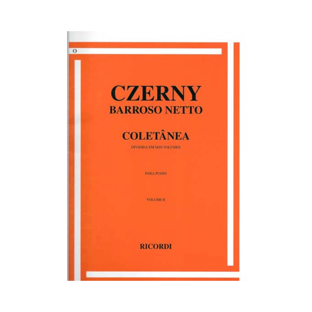 METODO RICORDI CZERNY B.NETO COLETANEA VOL.1 RB0031