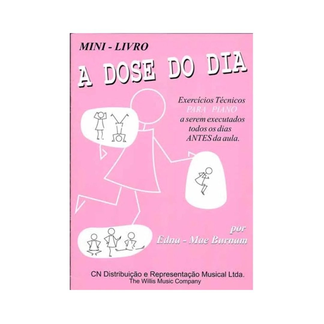 METODO RICORDI A DOSE DO DIA MINI LIVRO EDNA BURNAM CN-0001