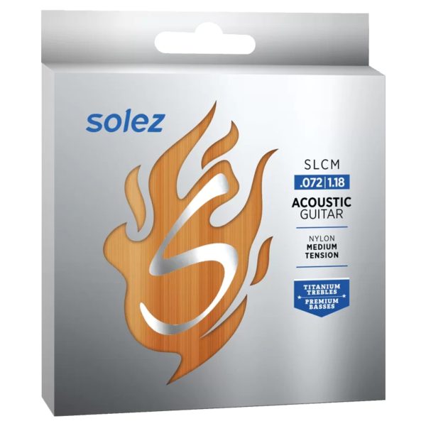 ENCORDOAMENTO SOLEZ SLCM VIOLAO NYLON MEDIUM TENSION 2178 - Imagem 2