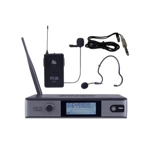 SISTEMA DE TRANSMISSAO DYLAN S/FIO UHF UDX03 MULTI