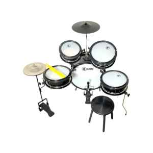 BATERIA LUEN INFANTIL STAR KIDS PRETA 44001PTF