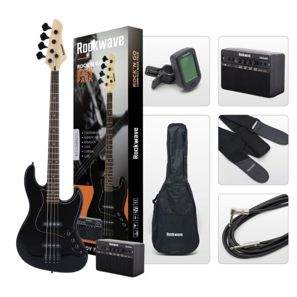 KIT CONTRABAIXO ROCKWAVE RB 400BK 15123 - Imagem 2