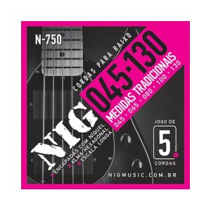 ENCORDOAMENTO NIG.CONTRABAIXO 5C N750