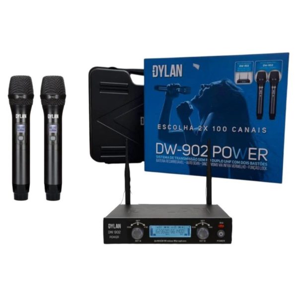 SISTEMA DE TRANSMISSAO DYLAN S/FIO DW902/POWER - Imagem 2