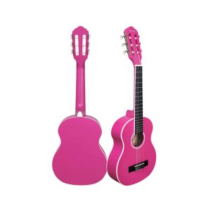VIOLAO GIANNINI START NRPKS INFANTIL 30" IMPORTADO 1/2 NYLON PINK SATIN PKS 27030