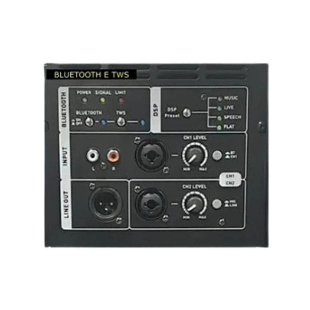 CAIXA DE SOM 3A15HD1 TRI AMPLI.460 W/100W/40W BT C/SUP.PARDE REG. - Imagem 3