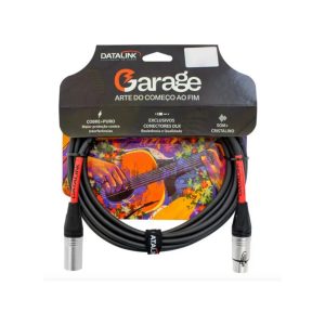 CABO DATALINK GARAGE 5M PARA MICROFONE BALANCEADO XLRM -XLRF GB003