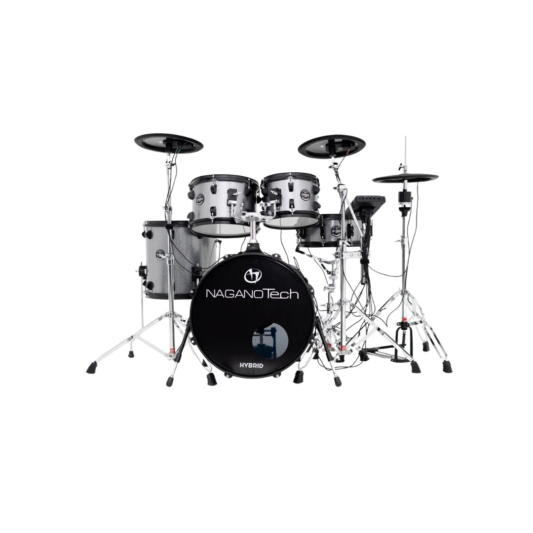 BATERIA NAGANO ELETROACUSTICA HYBRID NTH MODULO MESH HEADS C/BANCO 7214
