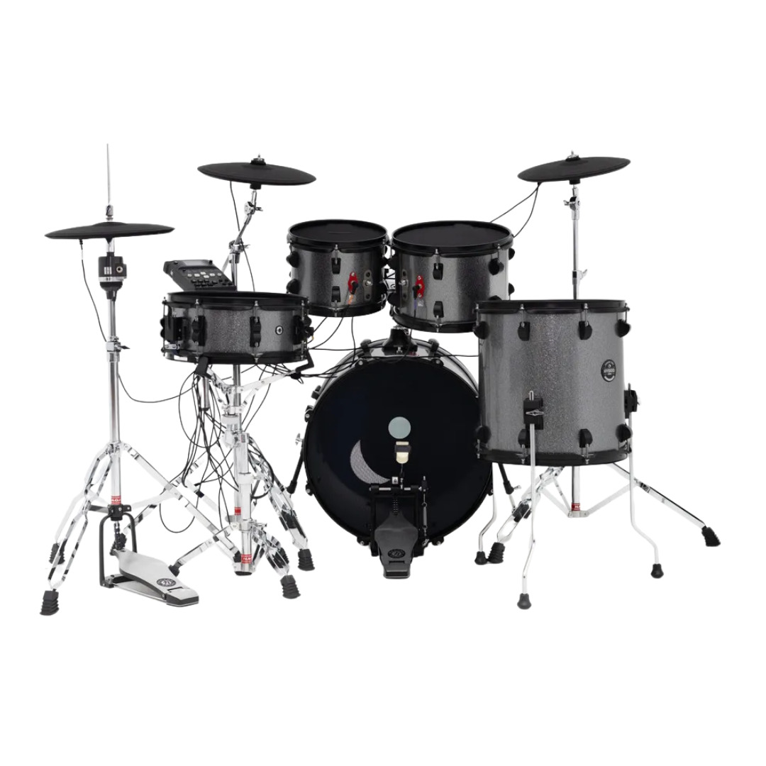 BATERIA NAGANO ELETROACUSTICA HYBRID NTH MODULO MESH HEADS C/BANCO 7214 - Imagem 3