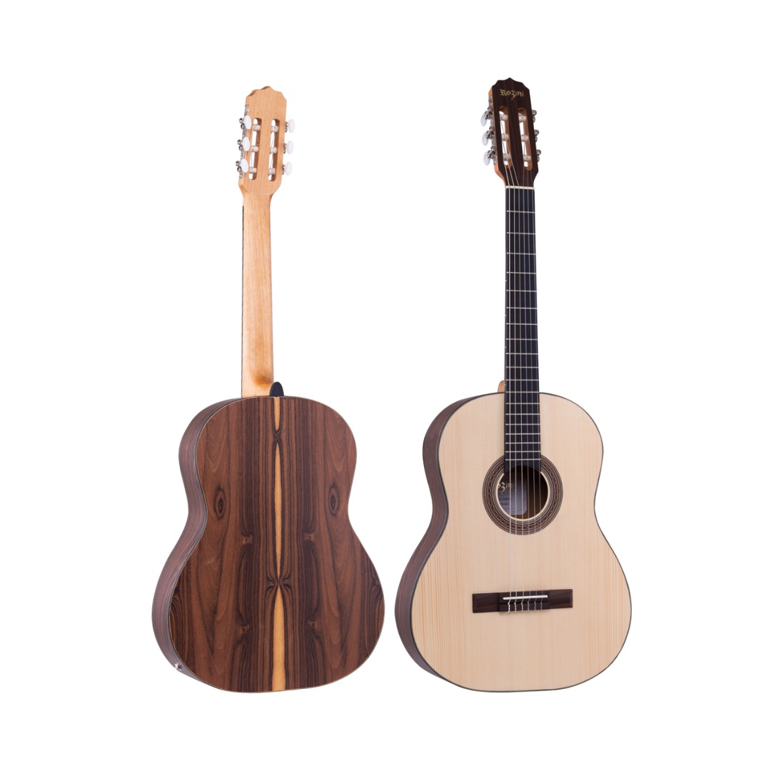 VIOLAO ROZINI RX210ACFLP NYLON STUDIO CLASSICO AC. FOSCO L.PTO 125