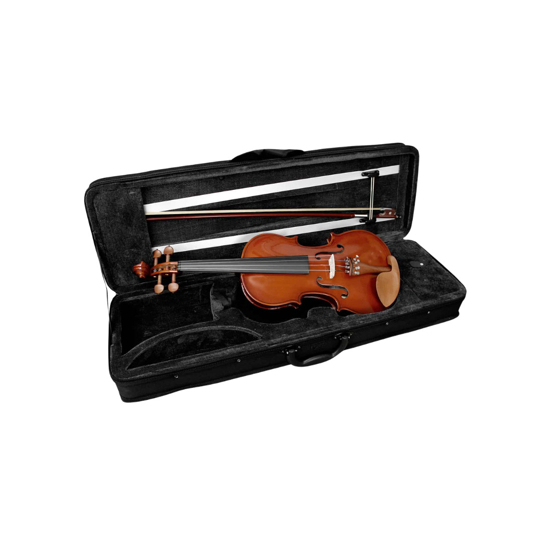 VIOLINO GIANNINI SERIE ARCO 4/4 NAT.COMPLETO TAMPO MACIÇO NT GVS4/4 27060 - Imagem 3