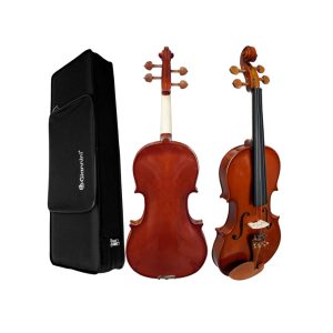 VIOLINO GIANNINI SERIE ARCO 4/4 NAT.COMPLETO TAMPO MACIÇO NT GVS4/4 27060