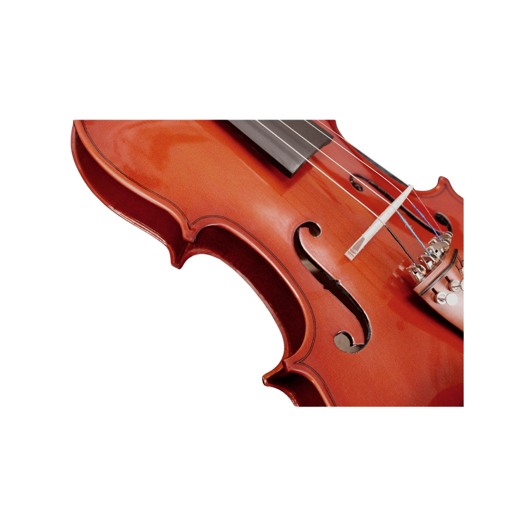 VIOLINO GIANNINI SERIE ARCO 4/4 NAT.COMPLETO TAMPO MACIÇO NT GVS4/4 27060 - Imagem 4