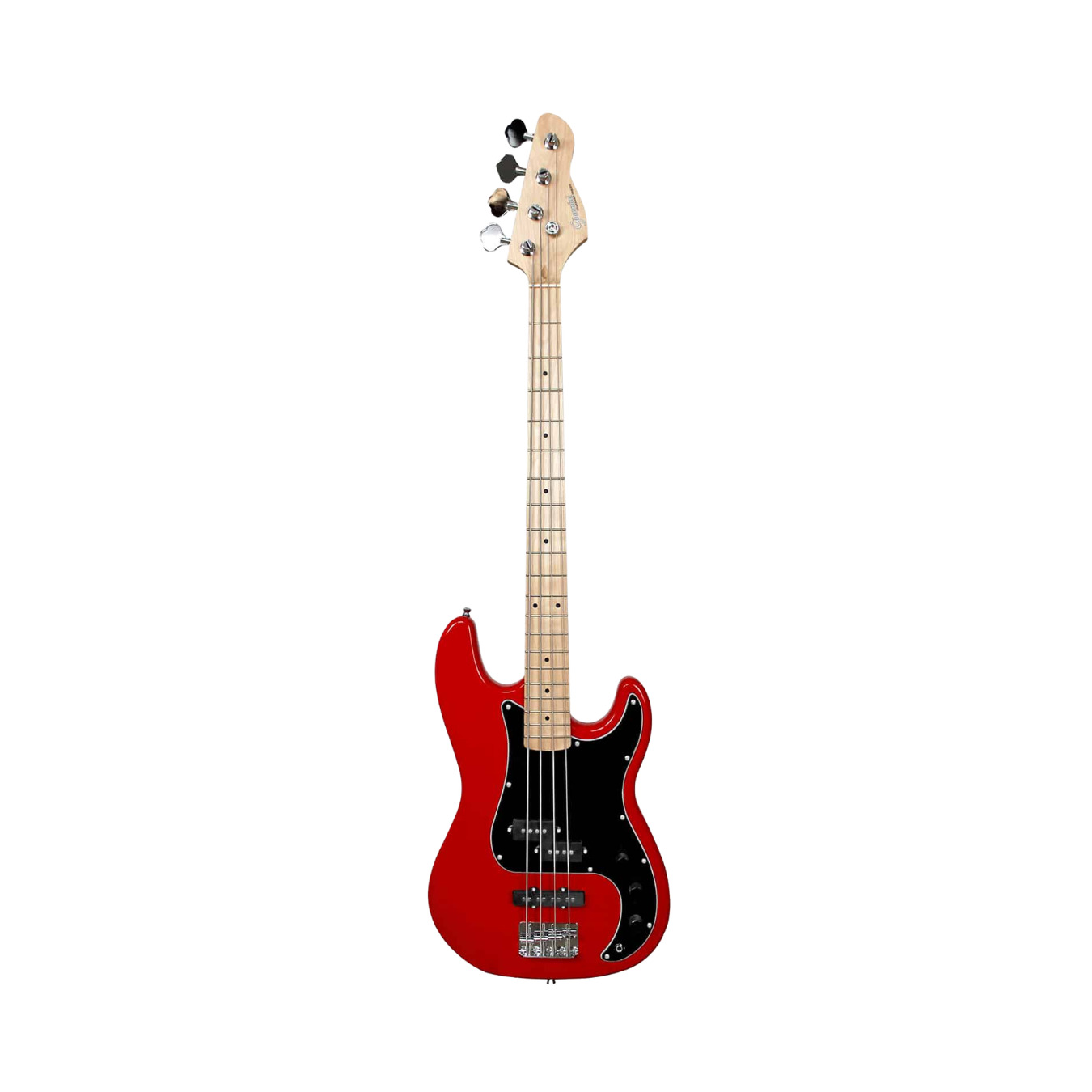 CONTRABAIXO GIANNINI GP102RD/BK 4 CORDAS ESCALA EM MAPLE RED COM ESCULO BLACK 27352 - Imagem 3