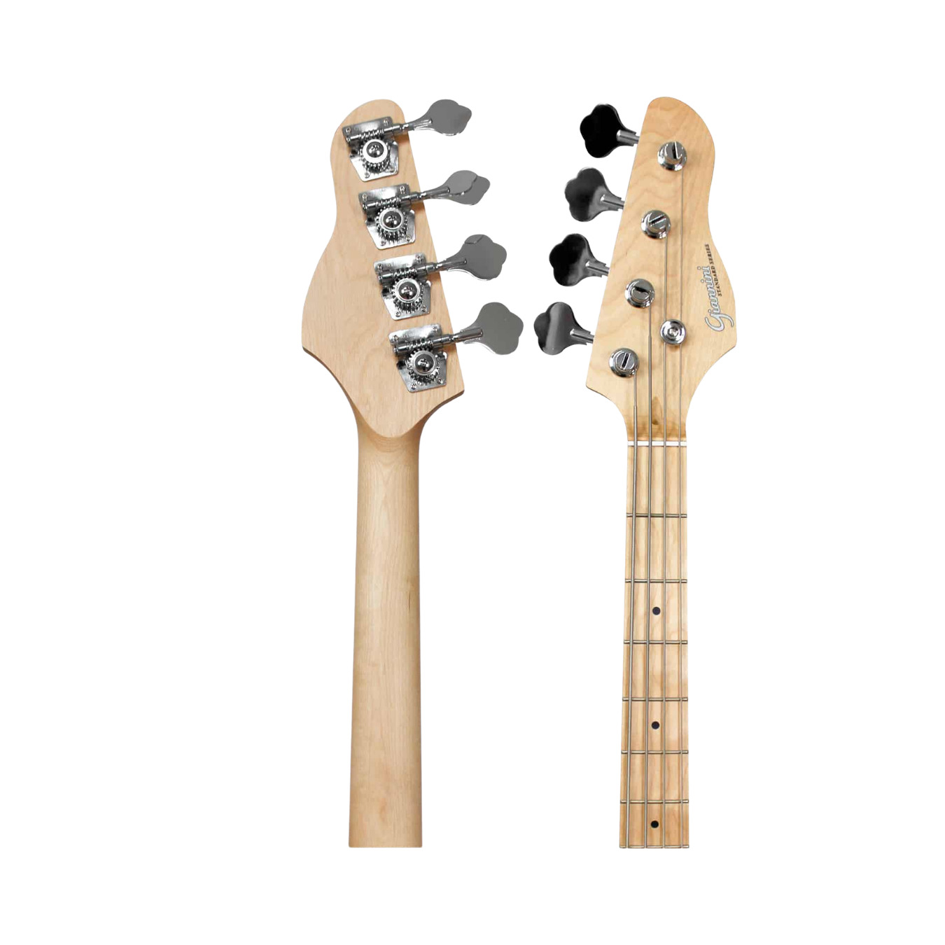 CONTRABAIXO GIANNINI GP102RD/BK 4 CORDAS ESCALA EM MAPLE RED COM ESCULO BLACK 27352 - Imagem 4
