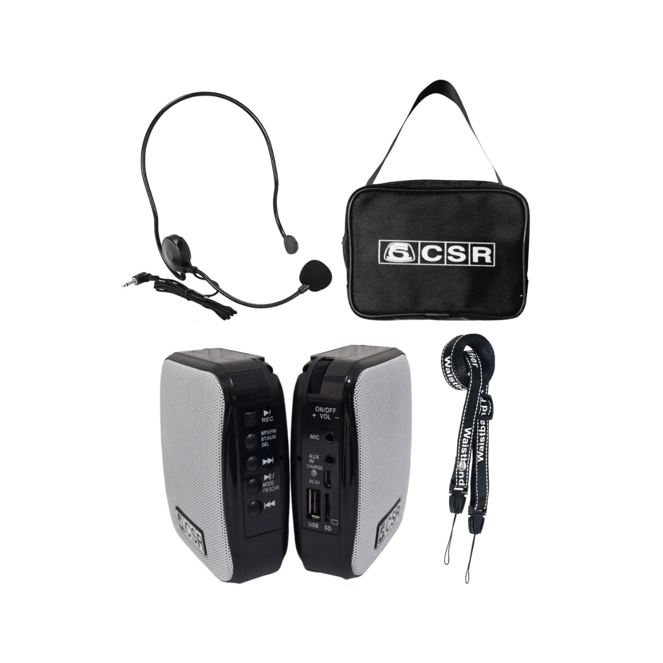 MICROFONE CSR BW178BT BK P/ PROFESSOR C/HEADSET 10554B