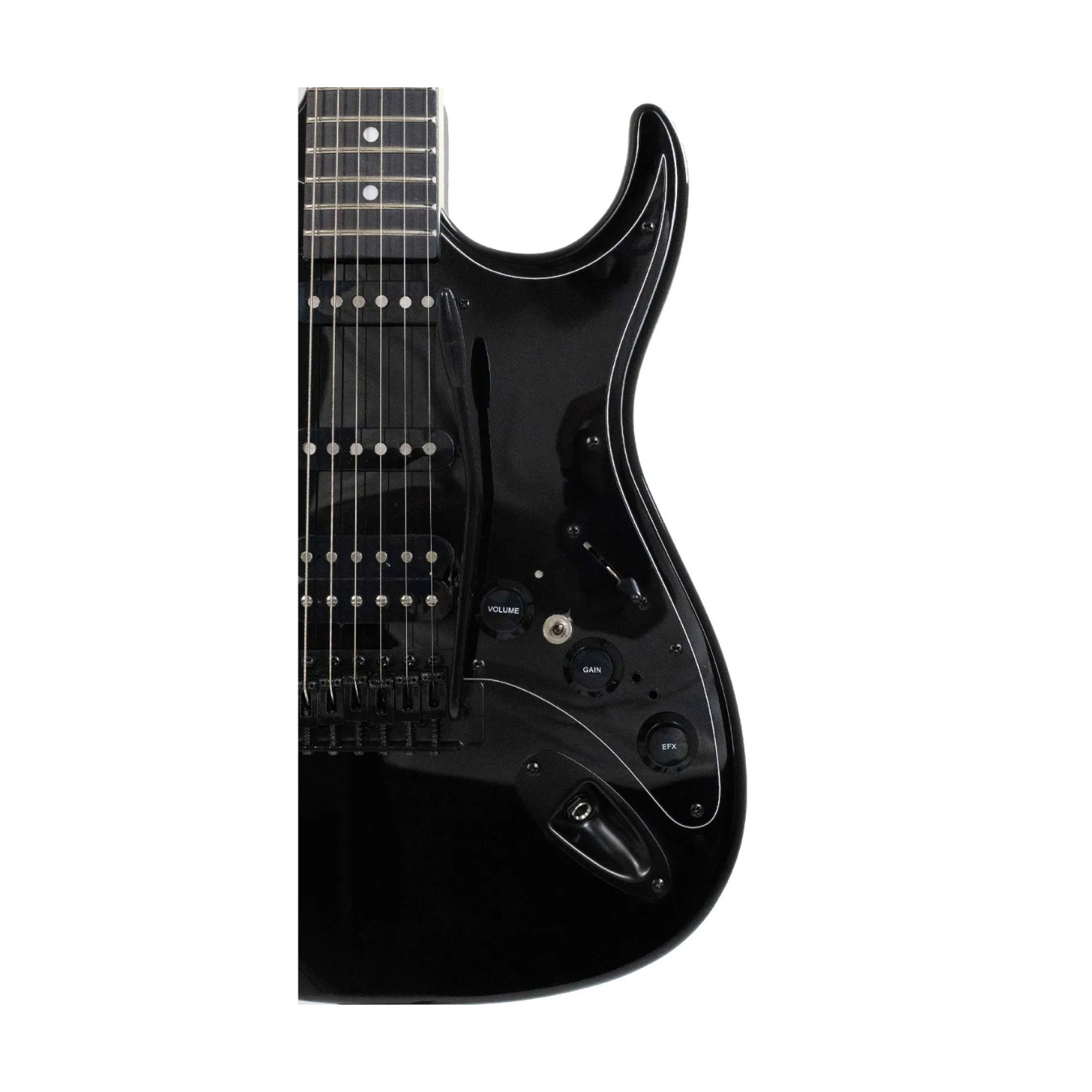 GUITARRA TAGIMA STRATO 2S 1H ESCALA ESCURA DUO SMART S BK 6170 - Imagem 3