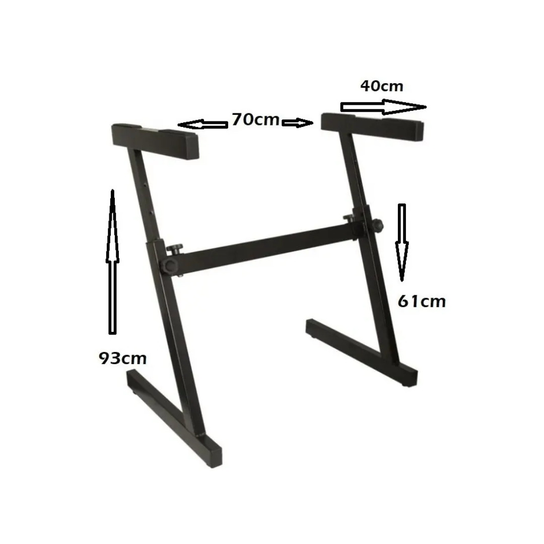SUPORTE SATY EM Z PARA TECLADO FIXO SZ02 25010 - Imagem 3
