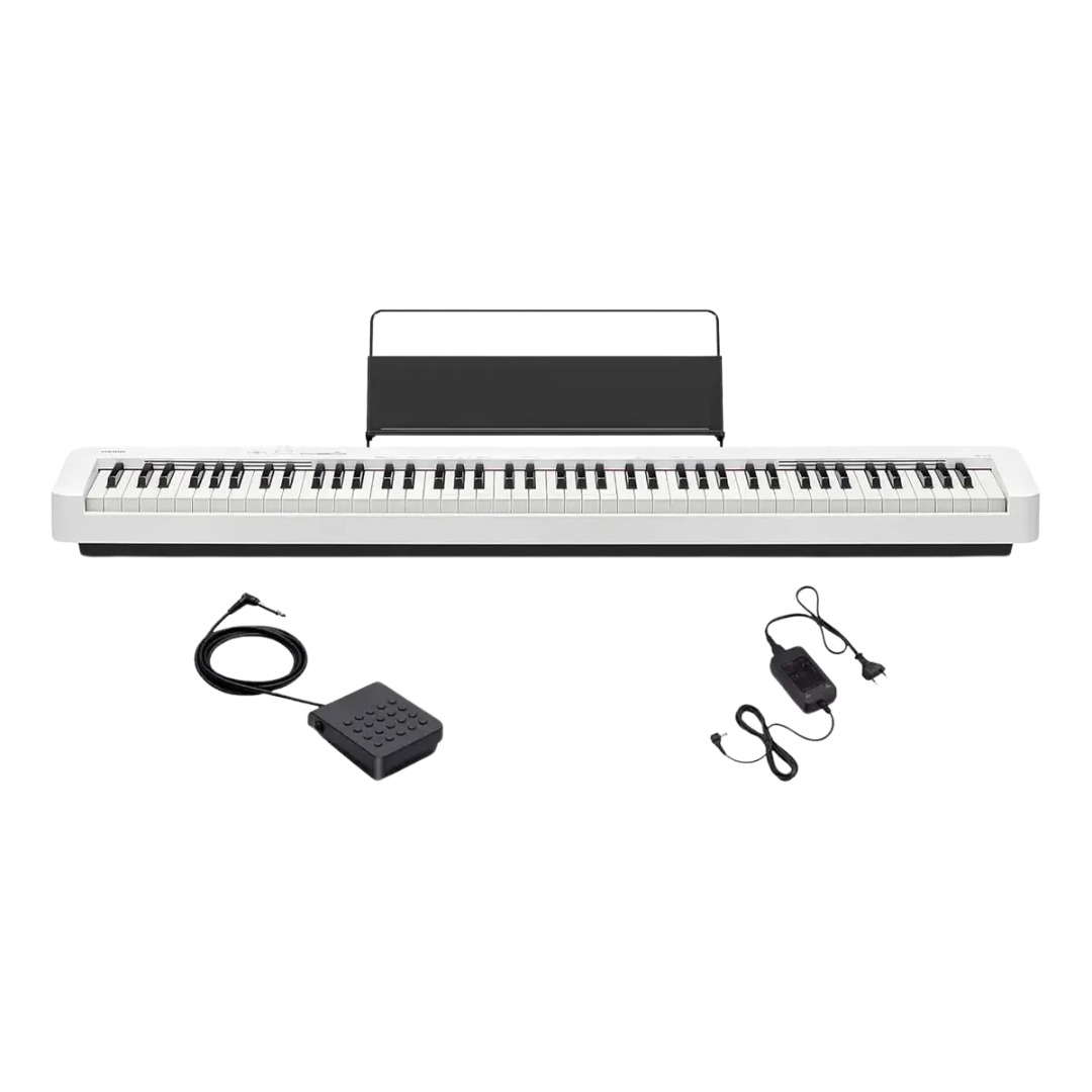 PIANO CASIO STAGE DIGITAL MODELO CDPS110WEC2BR BRANCO - Imagem 3