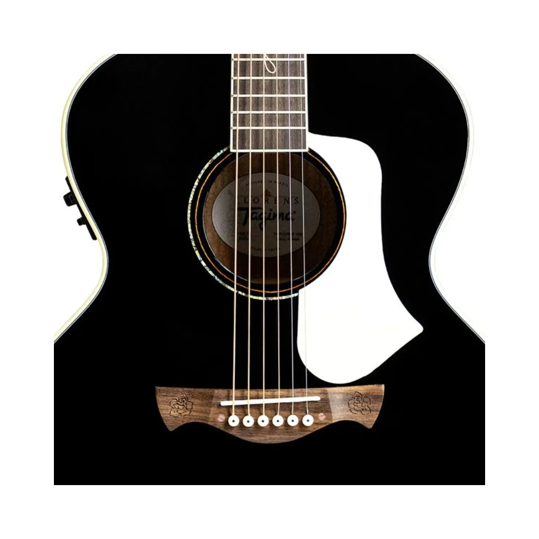 VIOLAO TAGIMA JUMBO FS600 ACO TAMPO CEDRO SOLIDO BS FLAMED OKUME 4960 - Imagem 5