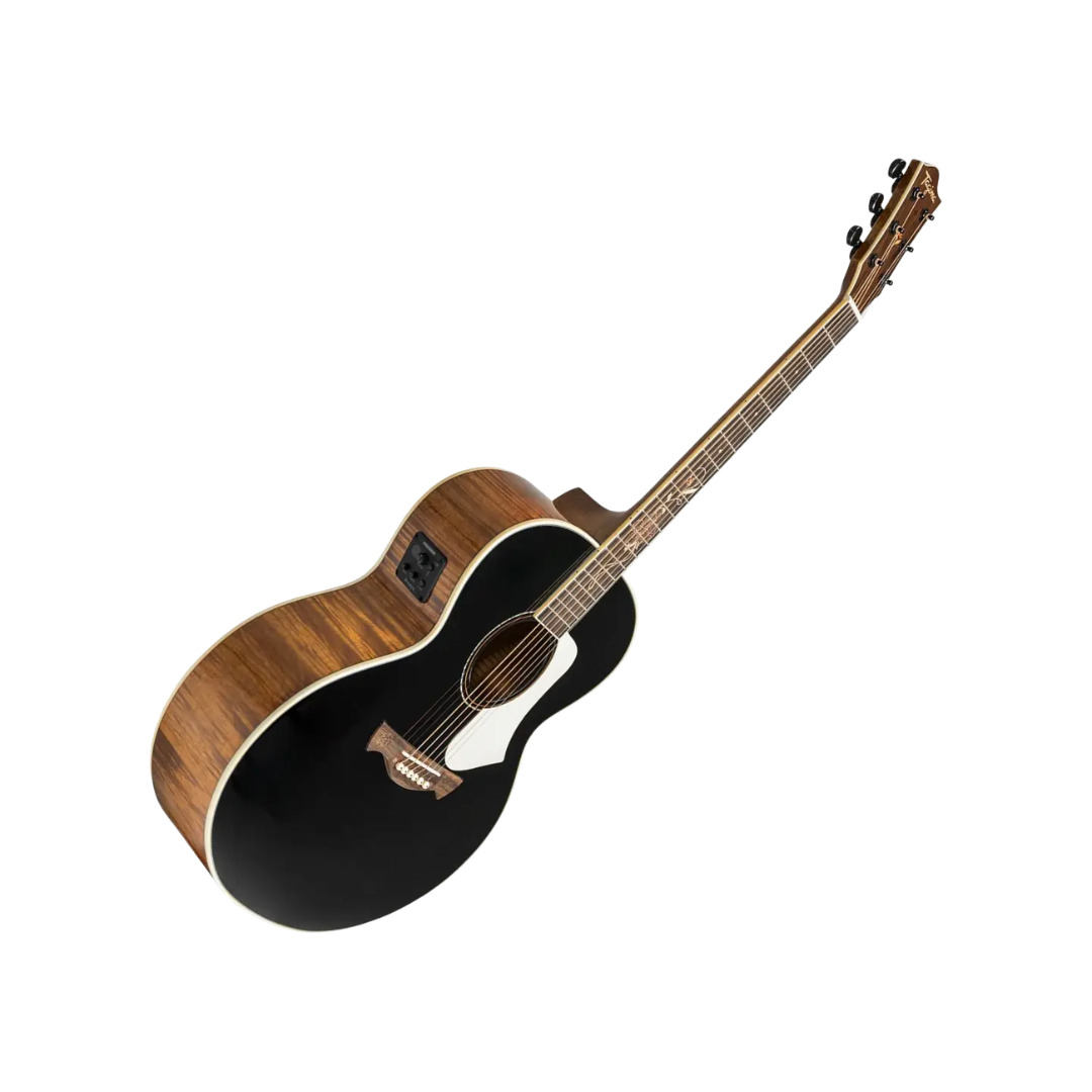VIOLAO TAGIMA JUMBO FS600 ACO TAMPO CEDRO SOLIDO BS FLAMED OKUME 4960 - Imagem 3