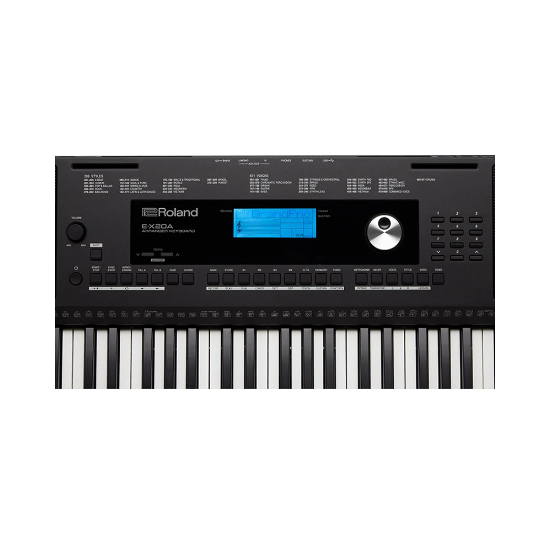 TECLADO ROLAND EX20A ARRANJADOR - Imagem 4