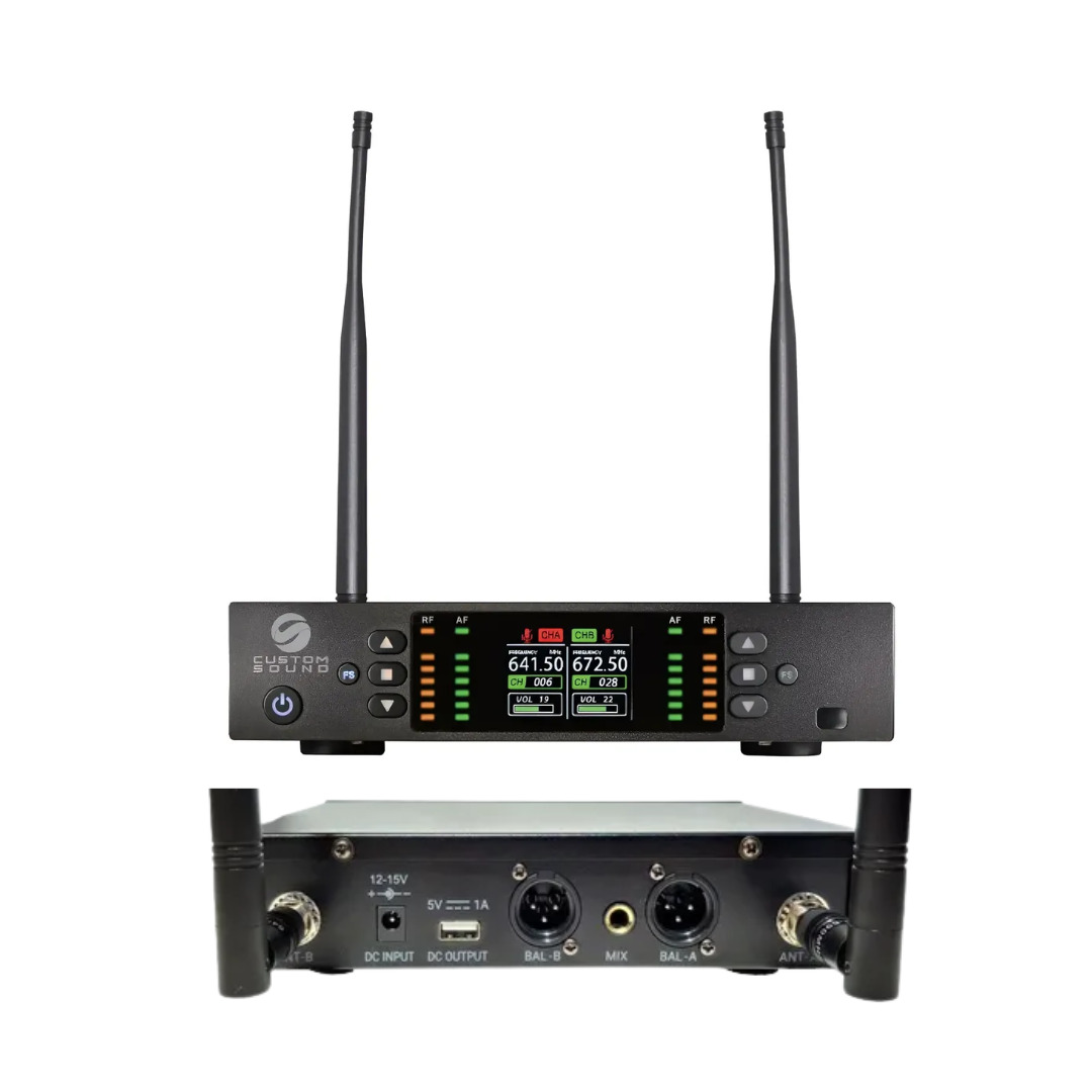 RECEIVER SEM FIO CUSTOM SOUND CW 800 RC